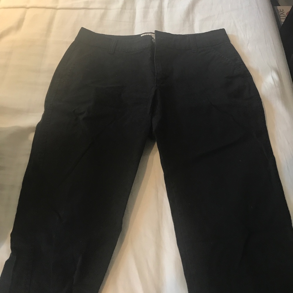 Basic black pants size 4