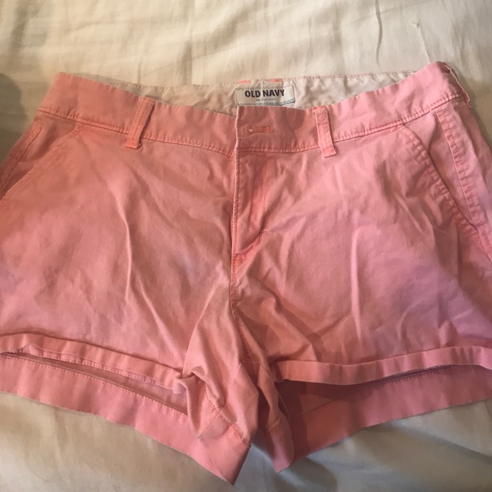 Pink shorts