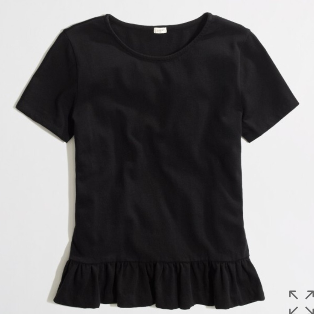 J.Crew Factory peplum tee