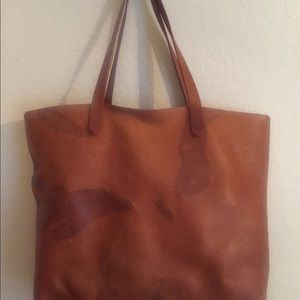 Madewell leather tote
