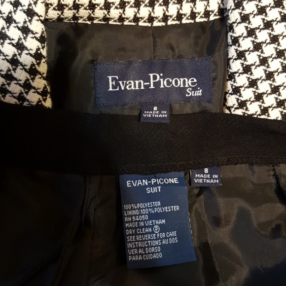 Evan Picone Pant Suit. Slacks & Jacket/Blazer. 8. - Picture 8 of 8