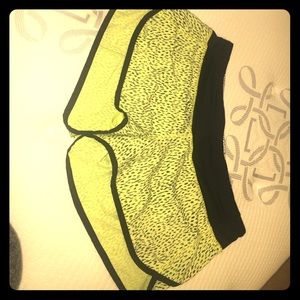 Lululemon athletic track shorts