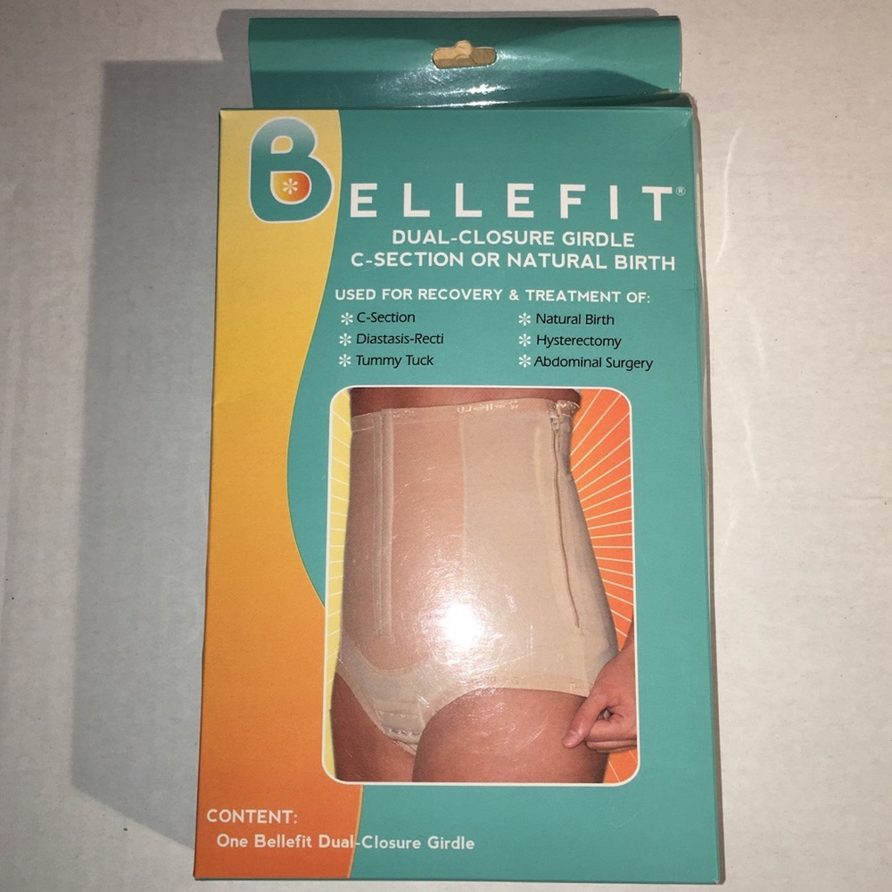 Bellefit Dual closure girdle sz small new open box