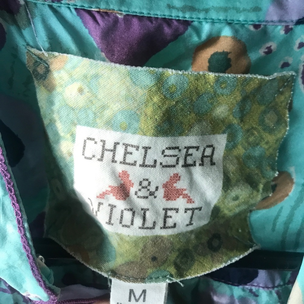 Beautiful Chelsea and Violet Blouse