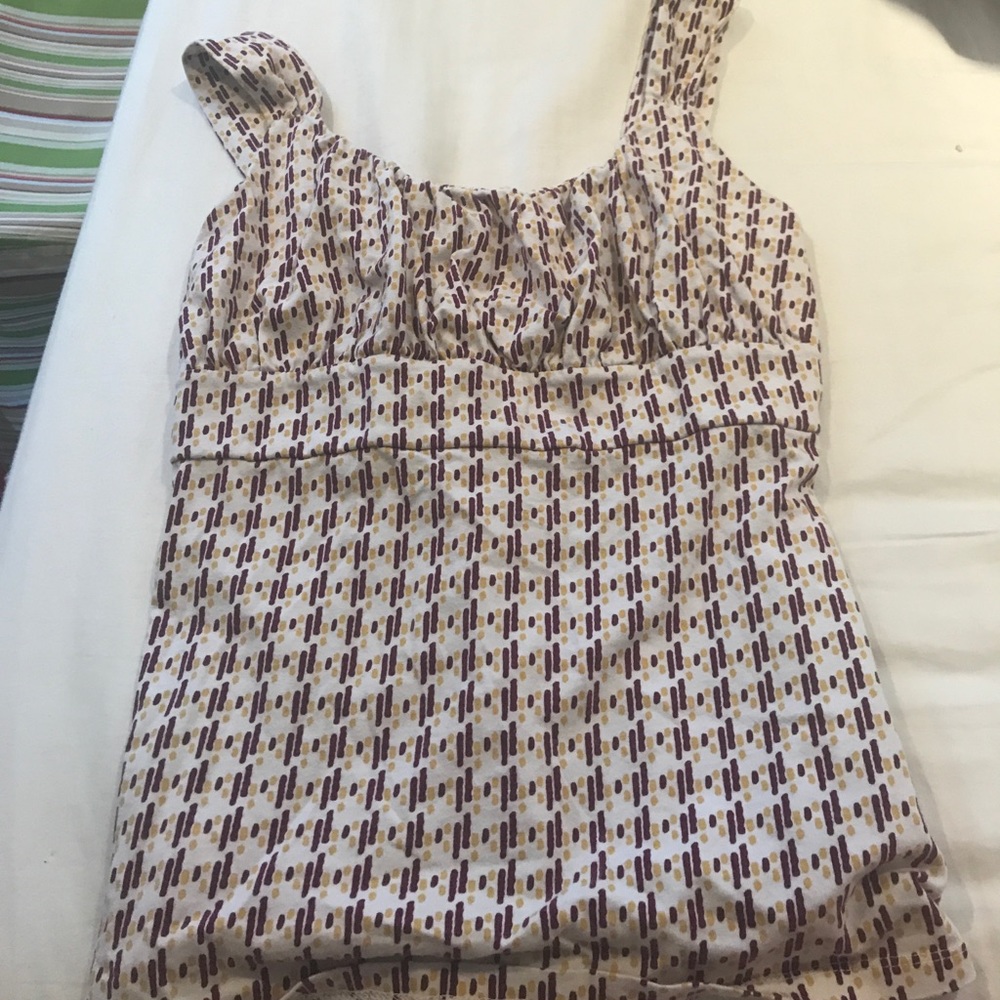 Patterned Tank Top