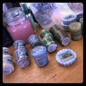 Yankee Candle wax melts and votives