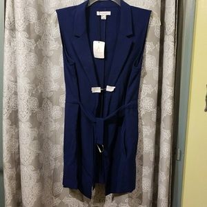 Blue vest