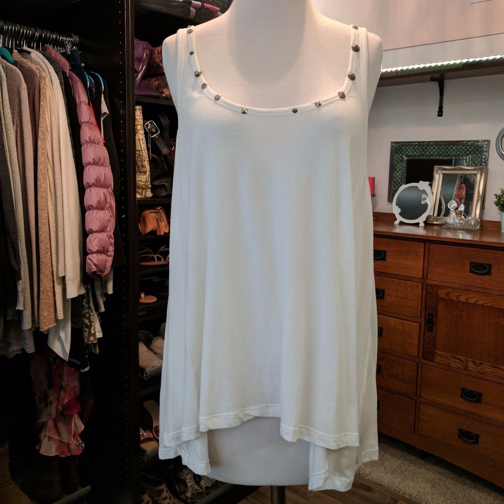Ralph Lauren Denim & Supply Stud Embellished Tank *