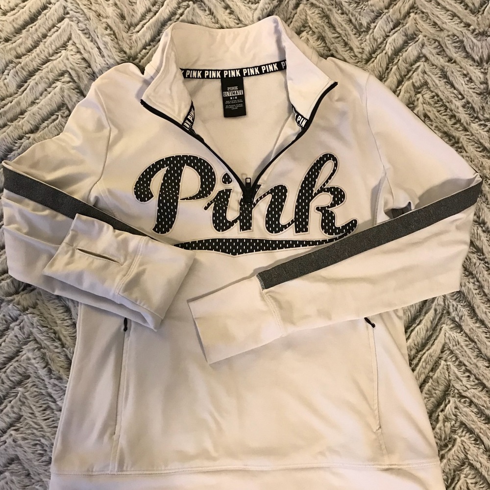 Victoria’s Secret pink ultimate half zip.