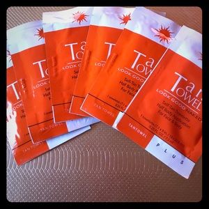 Set of 6 TanTowel Plus Half Body Towelettes