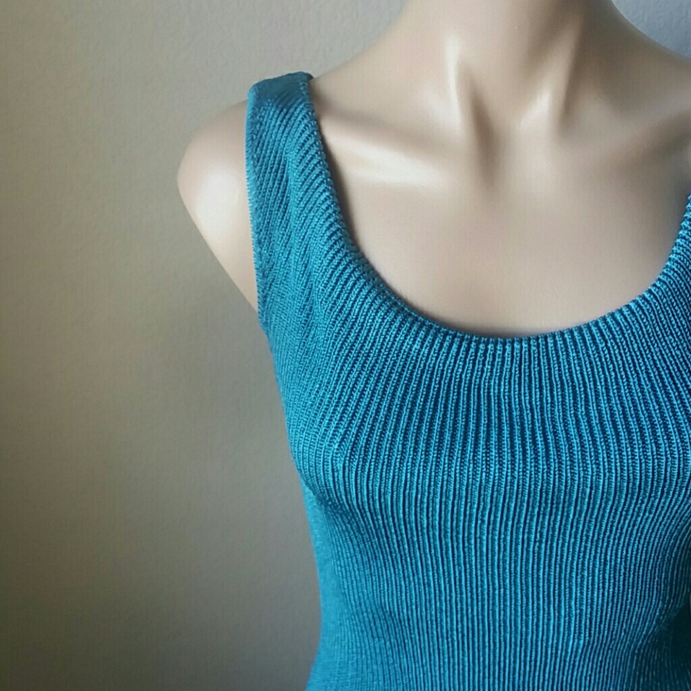 Ann Taylor Blue Tank Top