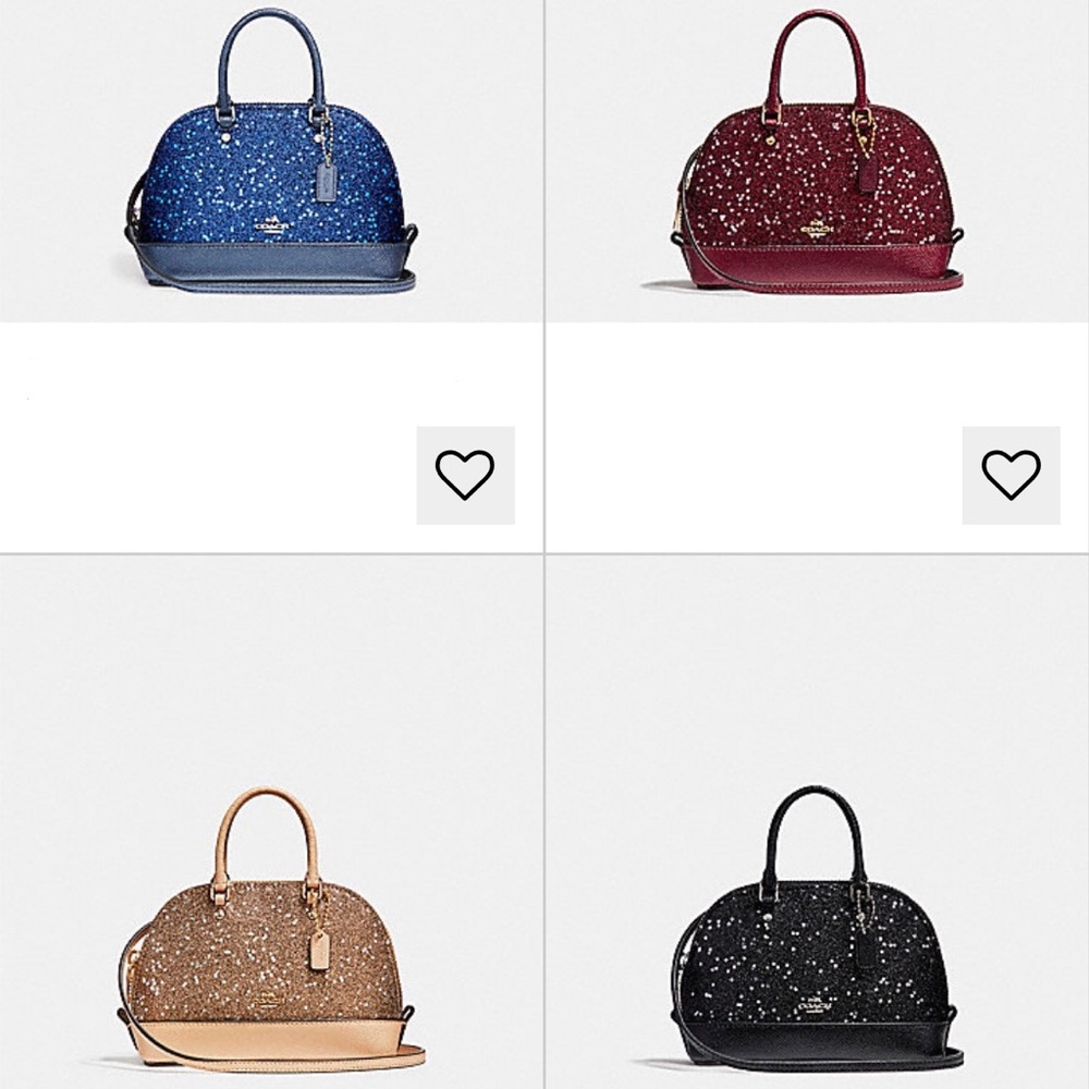 Coach Black Ultra Mini Glitter Crossbody - Picture 5 of 5