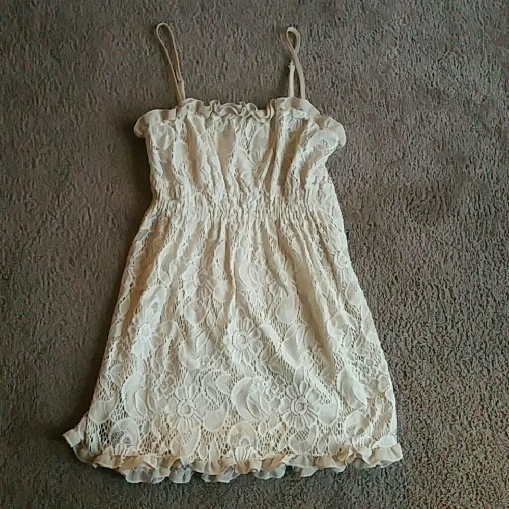Summer beige dress