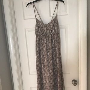 O'Neill maxi dress, size large.