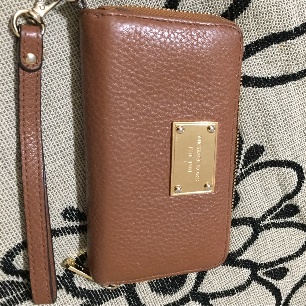 Brown Leather Michael Kors wallet
