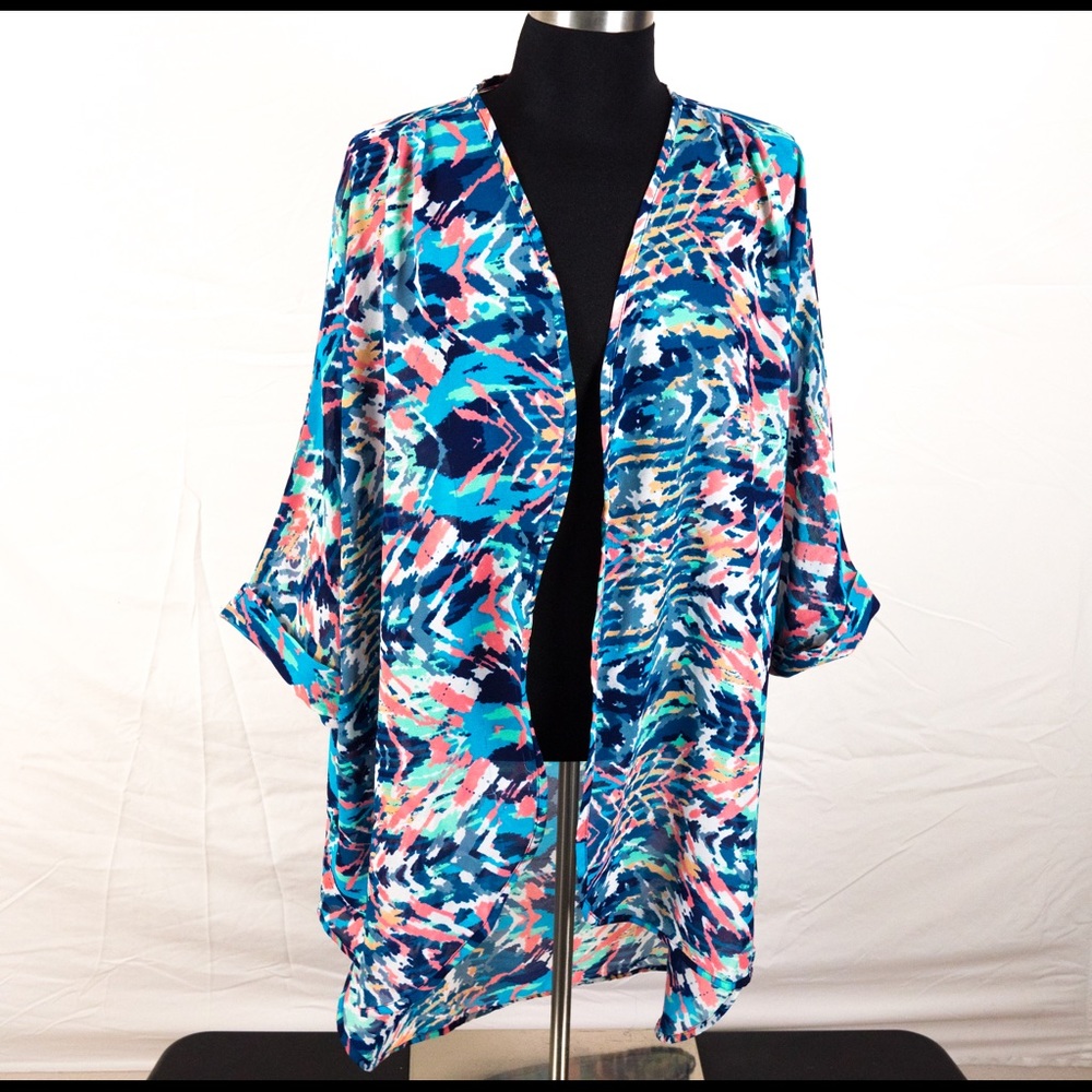 Colorful High-Low Tunic