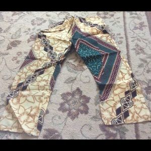 African print pants