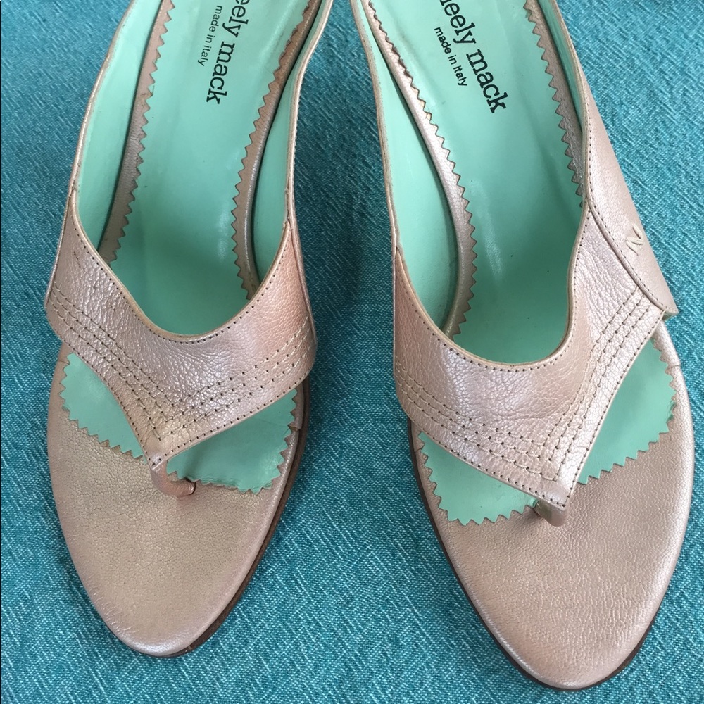 Neely Mack kitten heel sandals