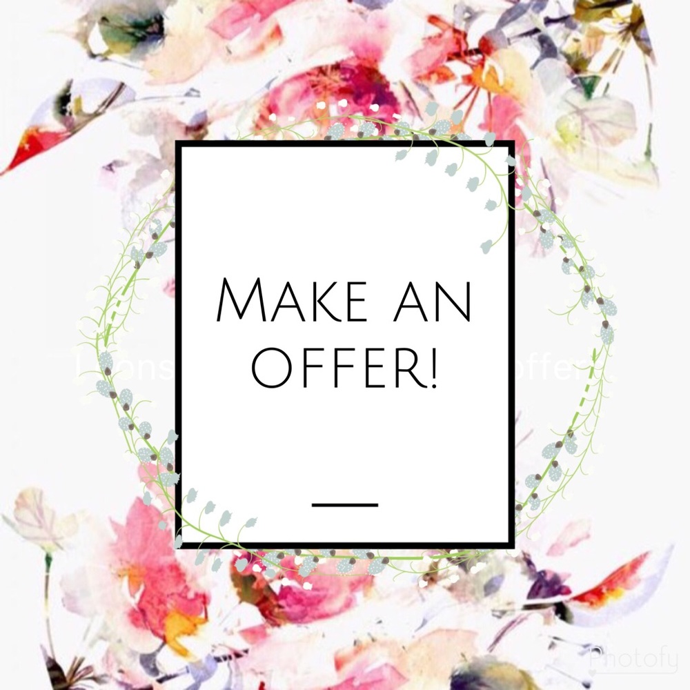 All reasonable offers considered❣️