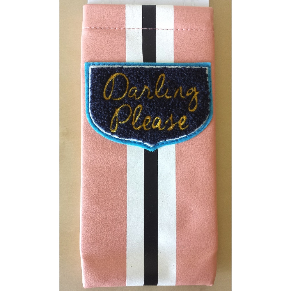 "Darling Please" Sunglasses/Eyeglasses Case  NEW!