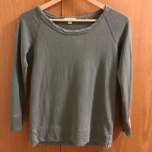 Green quarter sleeve Tee