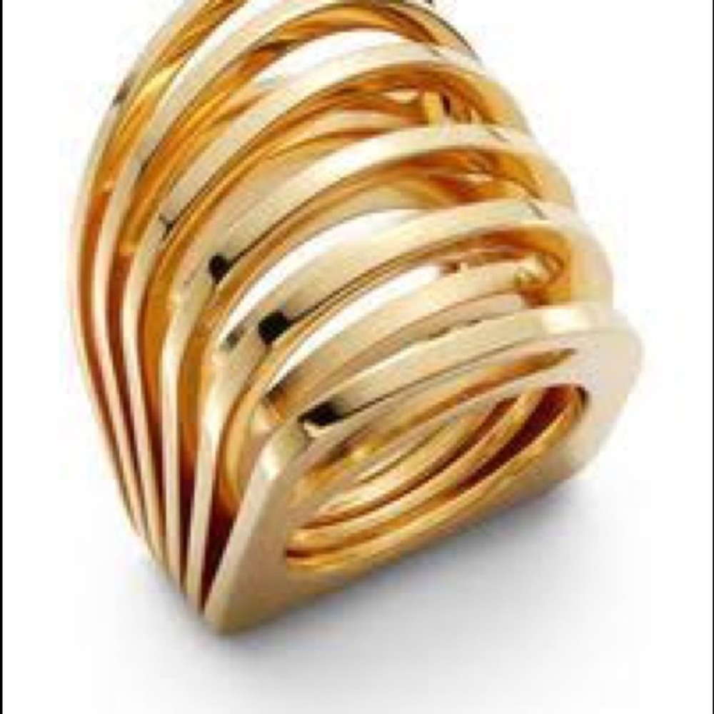 Futuro 24k Gold Layered Ring