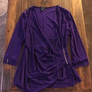 Purple dress shirt
