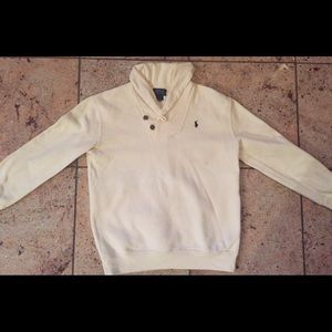 Boys size 7 Polo Cotton Cowneck Sweatshirt
