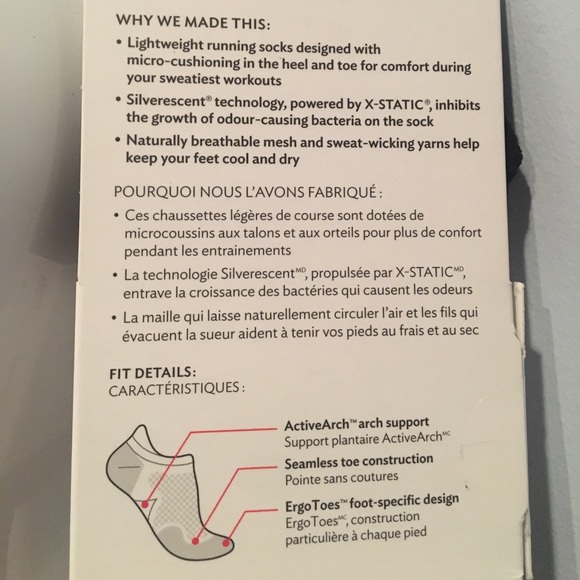 Lululemon running socks! Size small/medium NWT - Picture 5 of 8