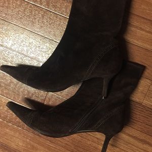 Zara pointy toe ankle boots