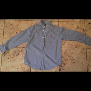 Boys Ralph Lauren Polo Button Up Size 6