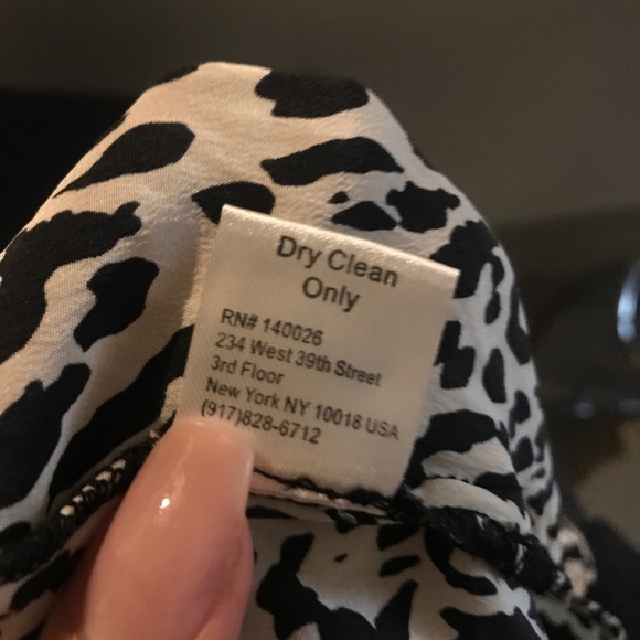 Parker Raven Leopard-Print Silk Open-Back Top - Picture 8 of 8