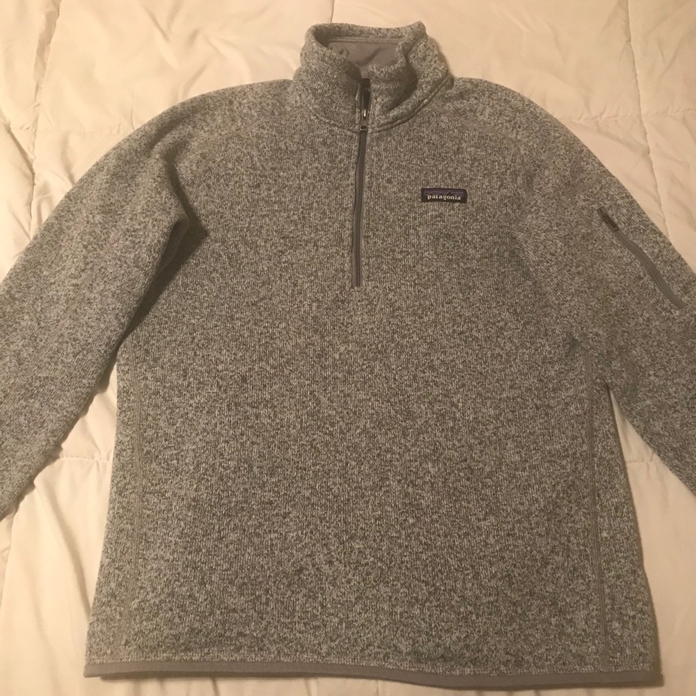 Patagonia Pullover Birch White Large