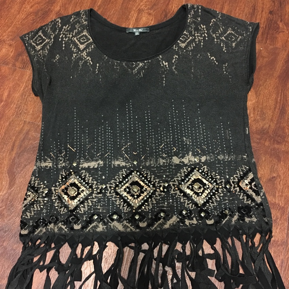 Fringe blouse