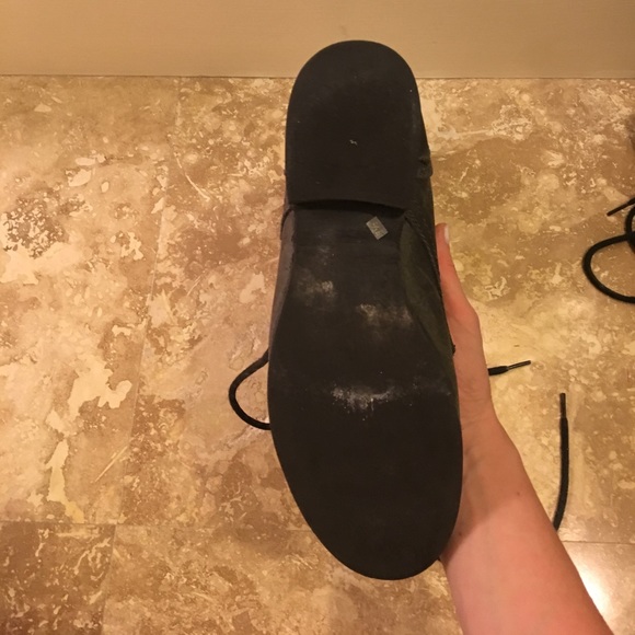 Dark gray Steve Madden combat boots - Picture 4 of 6