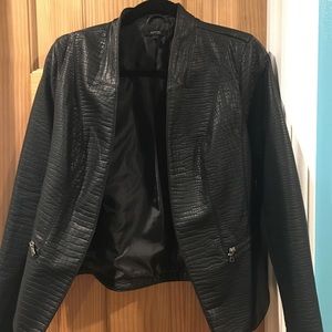 Apt 9 faux leather jacket. Good condition