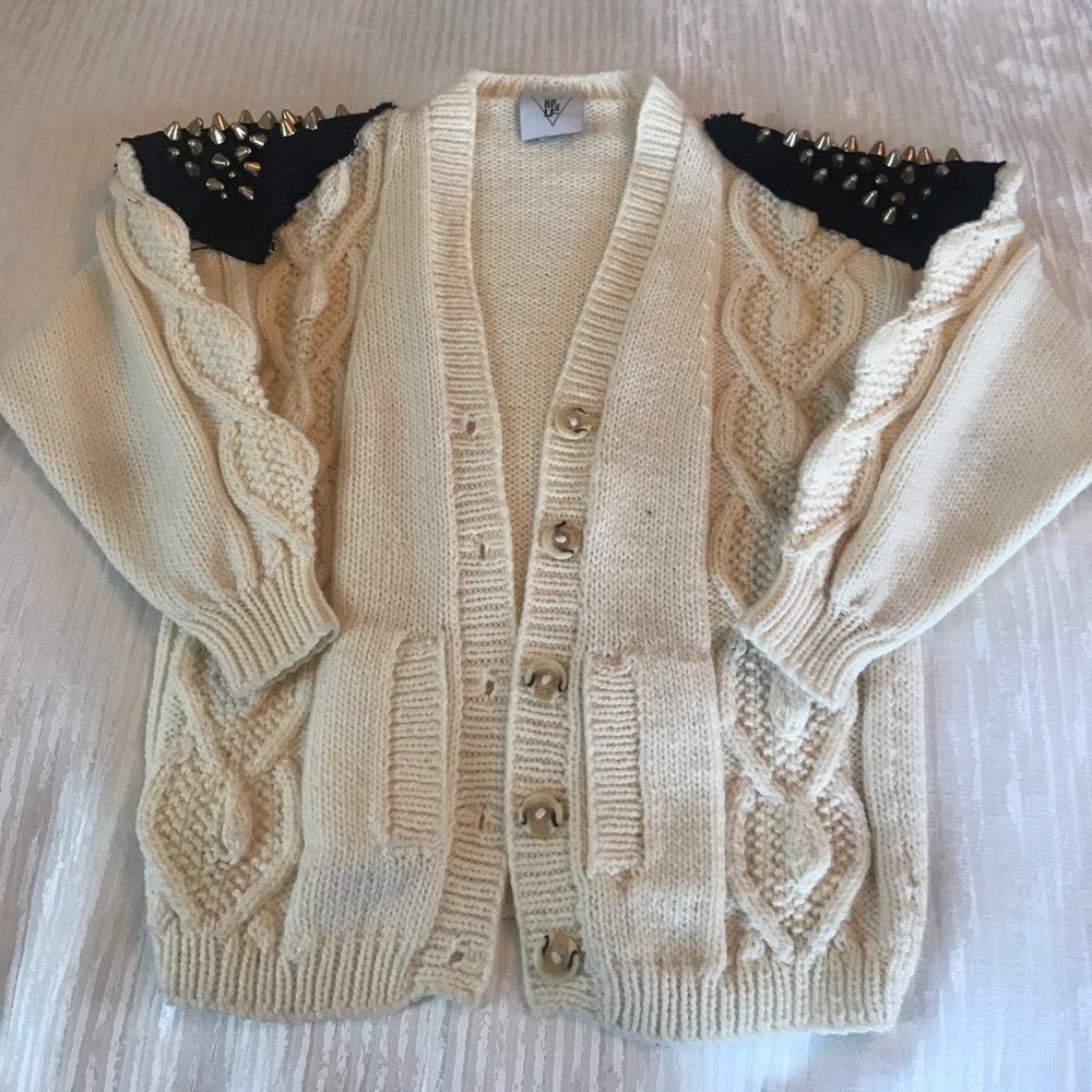 Vintage button down sweater