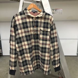 Polo Ralph Lauren partial button long sleeve shirt