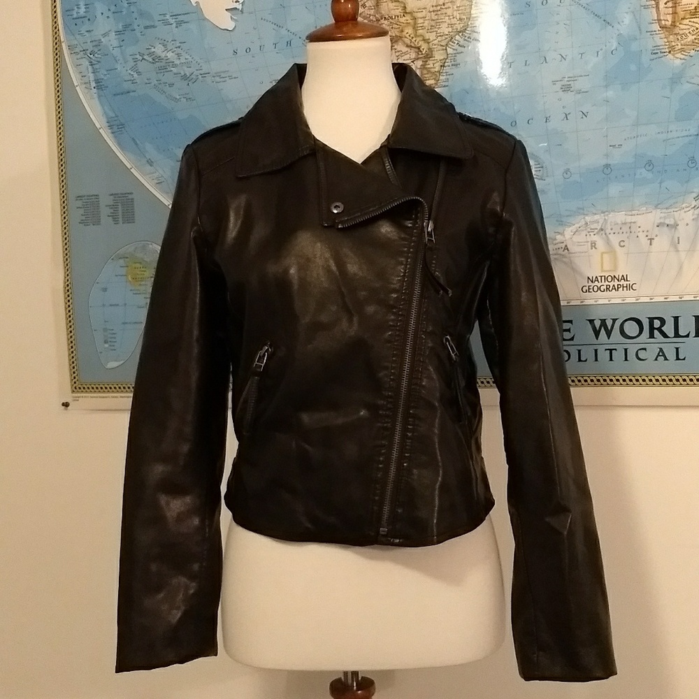 VEGAN leather jacket