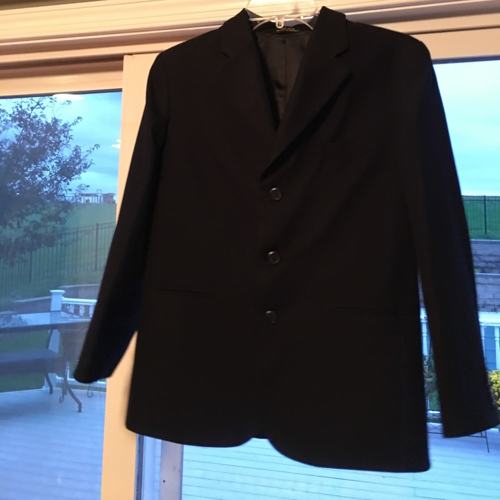 Black suit jacket
