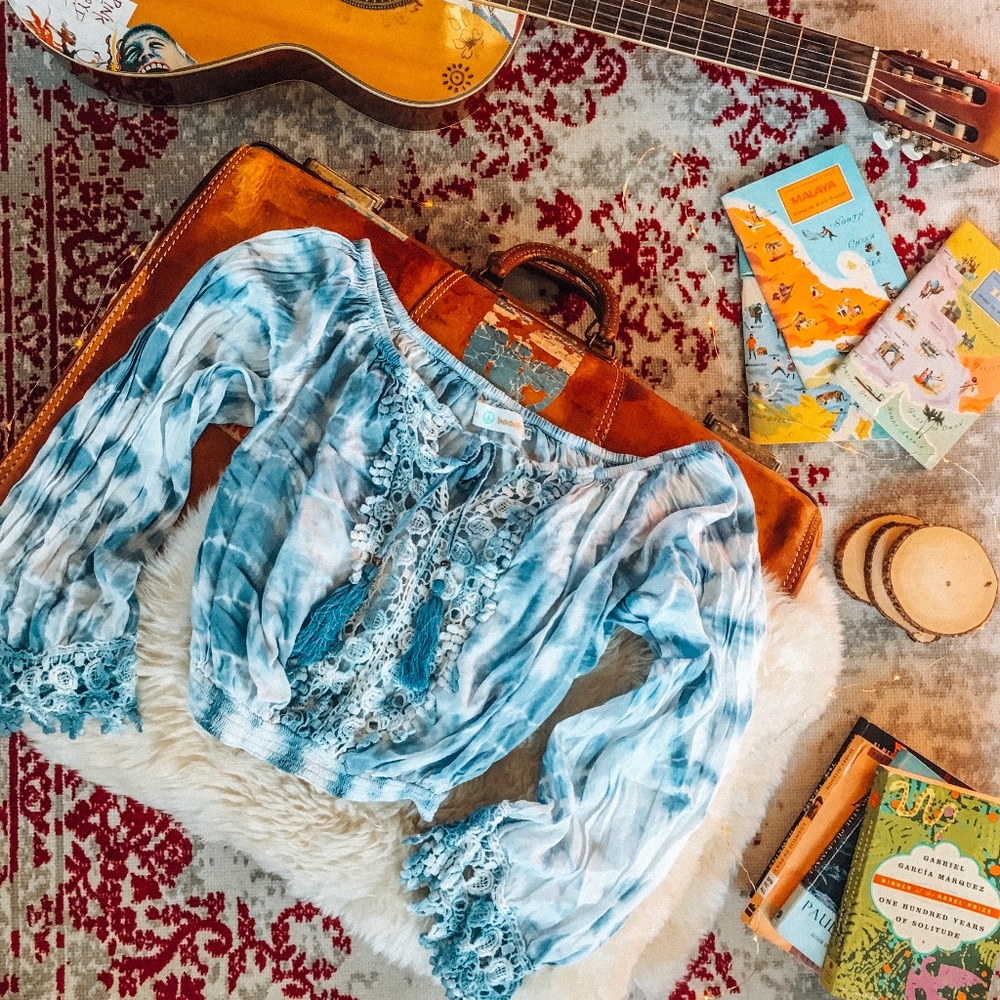 Melé Beach Boho Blouse