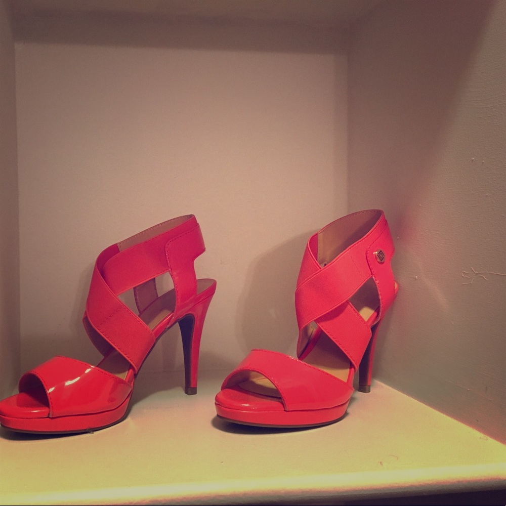 Orange Heels