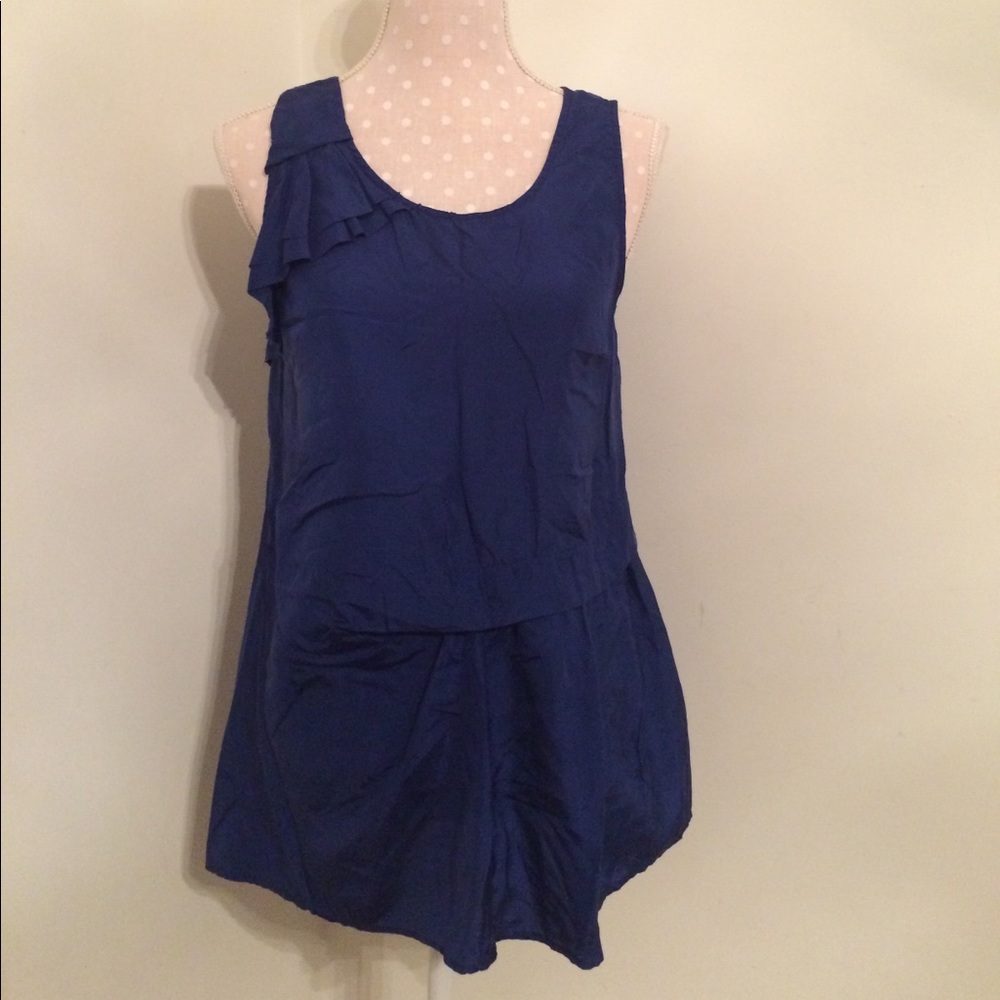 Anthropologie ( edme' & esyllte ) 100% silk tank