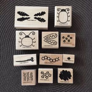 Stampin Up Two-Step Bug Builders (2002) Set