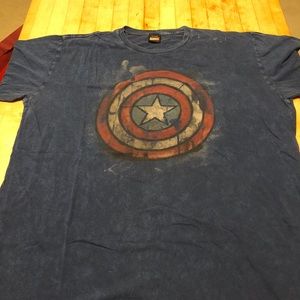 Marvel Men's Captain America Shirt