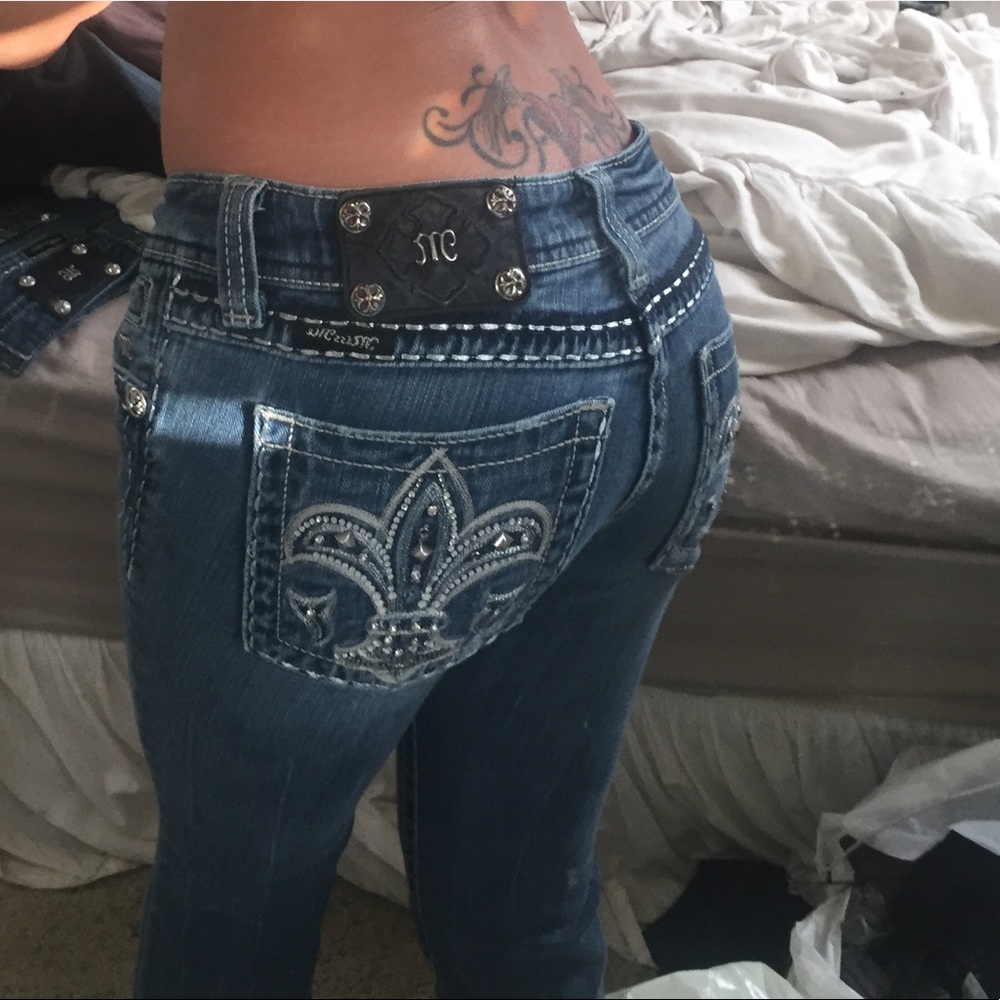 🚫SOLD🚫Beautiful Miss Me jeans boot size 26
