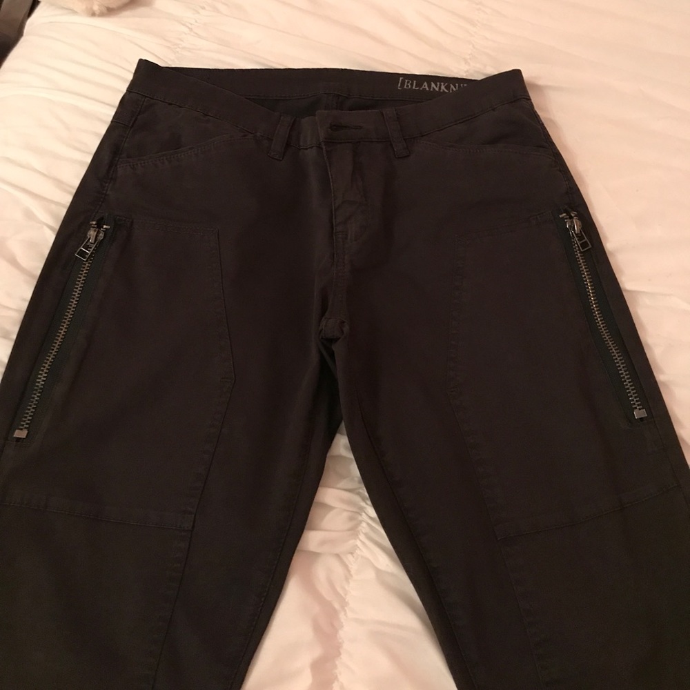 BLANKNYC charcoal grey cargo pants