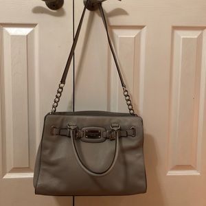 Authentic Michael Kors Hamilton Large Leather Bag