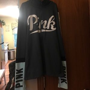 Victoria Secret Pink half zip up