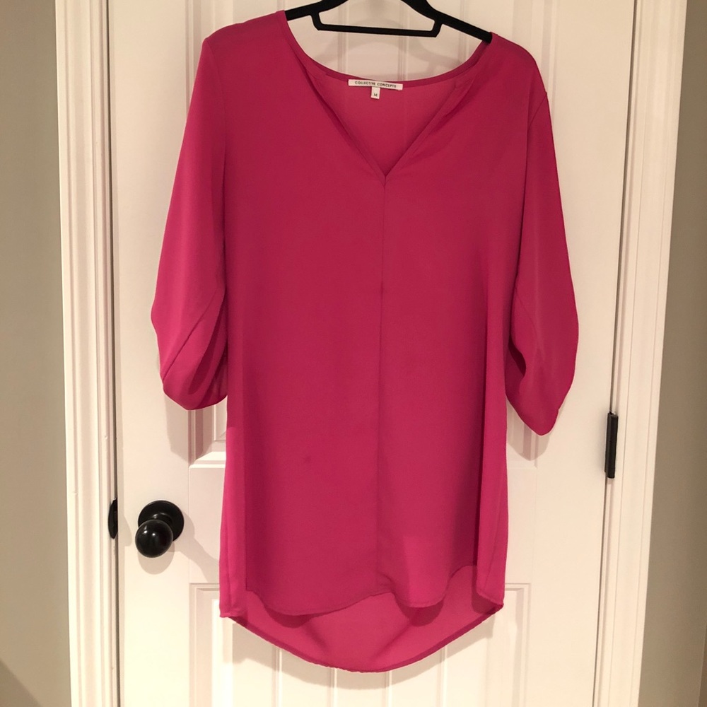 Collective Concepts Chiffon Tunic